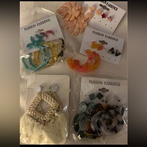 Fashion Earrings Sets - Multicolor